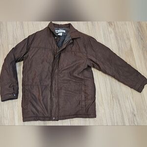 Columbia Men's Brown Insulated Jacket Size L
